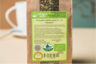 Ecological tea "For sinusitis"