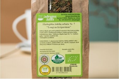 Ekologiška žolelių arbata "Lengvas kvėpavimas"