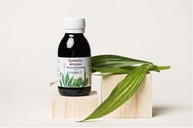 Plantain syrup (Sirupus Plantaginis)