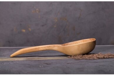 Scoop from natural birch