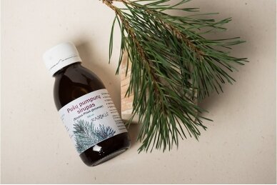 Pine bud syrup (Sirupus Pinus gemmae) 1