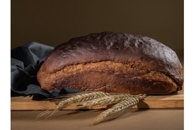 Ruginė kaimiška duona be cukraus 2 kg